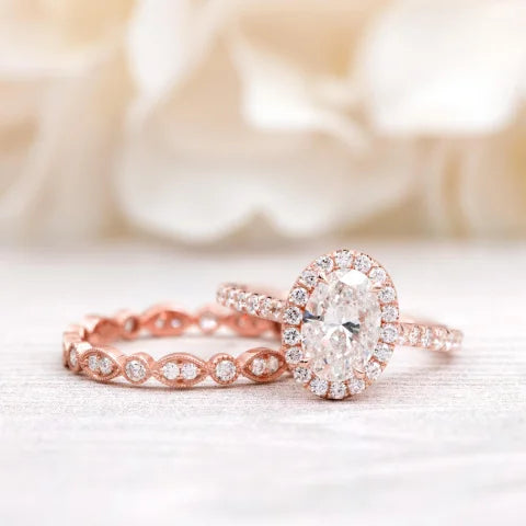 Rosegold rings