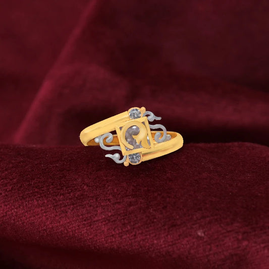 Gold Classic Curvy Ring