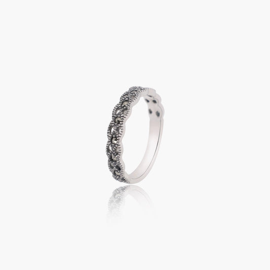 Marcasite Band Ring