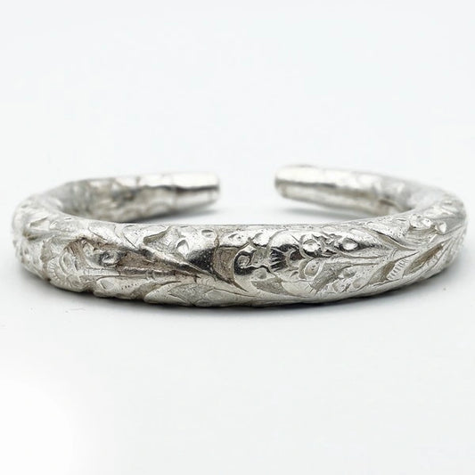 Handcrafted Floral Engraved Kada