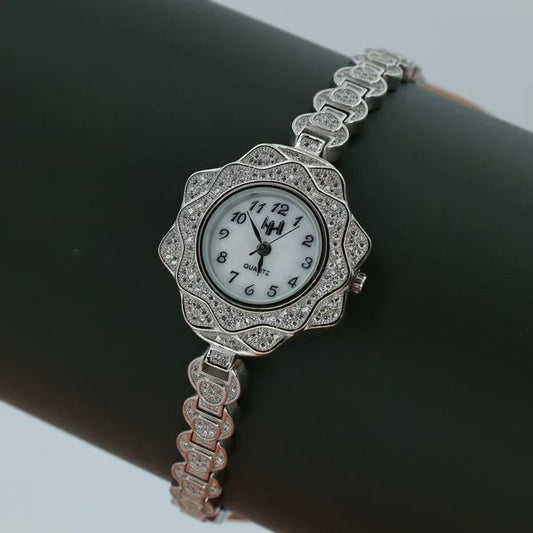 925 Sterling Silver Women's Luxury Watch – Vishal Jewellers