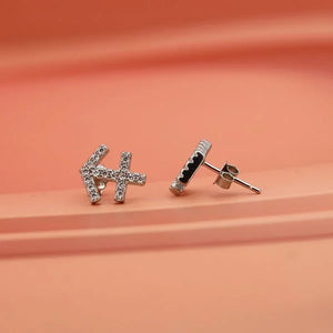 Arrow Top Silver Studs